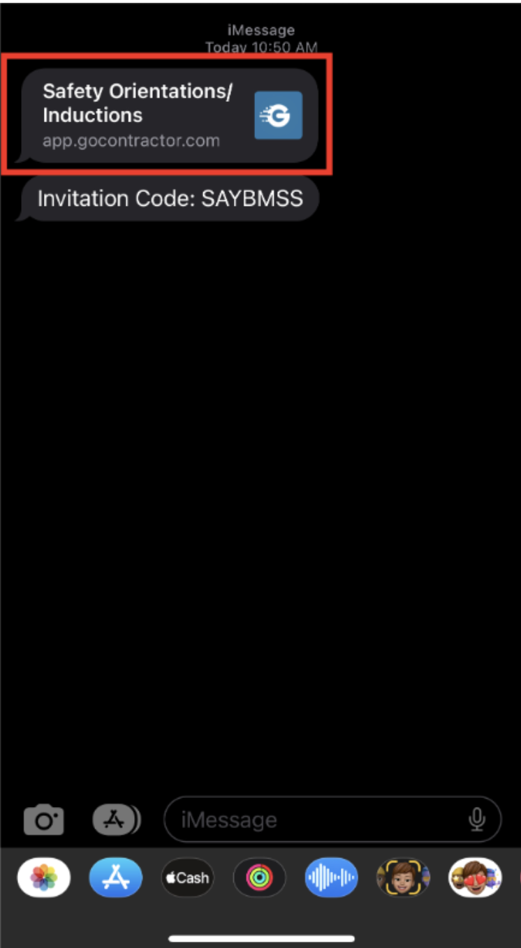Accepting a Worker Invitation to Register with GoContractor by Phone